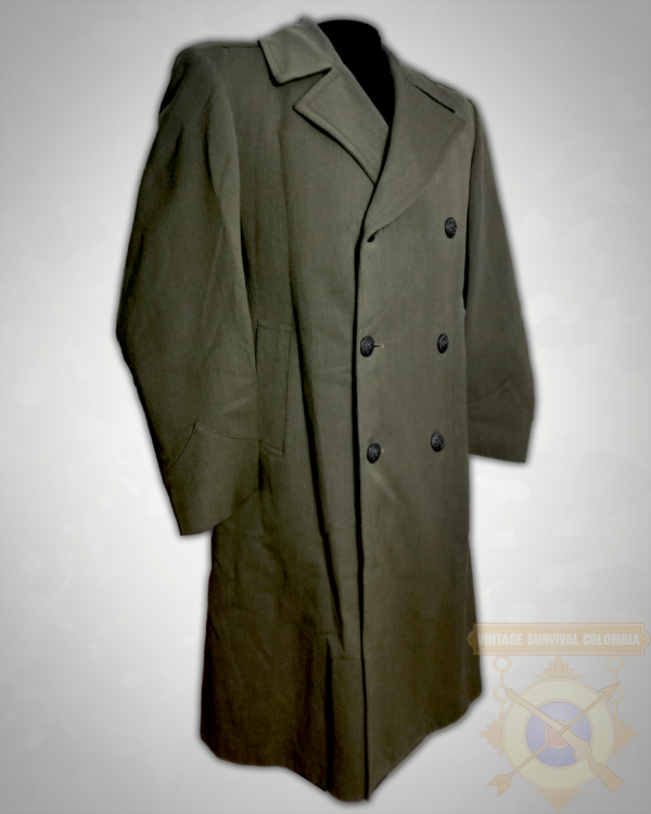 USMCCOATWLINER-2 Abrigo de lana militar americano con forro removible, Us Marine Corps, Camp Lejeune, Setentas