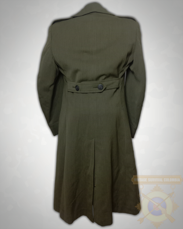 USMCCOATWLINER-6 Abrigo de lana militar americano con forro removible, Us Marine Corps, Camp Lejeune, Setentas