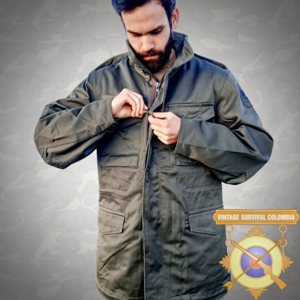 Parka tipo M65 del Ejército Austriaco Kaz.75