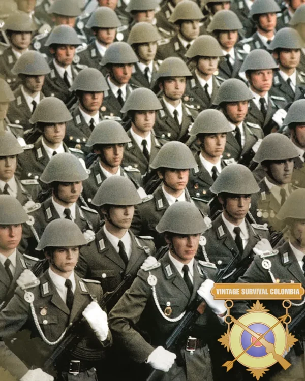 10 Chaqueta de lana de oficial de la Alemania Oriental