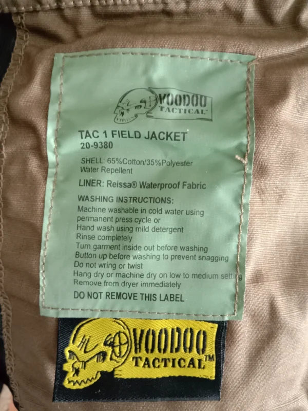 Chaqueta táctica MOLLE TAC1 de Voodoo Tactical
