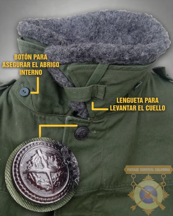 36 Parka soviética de Hungría M65