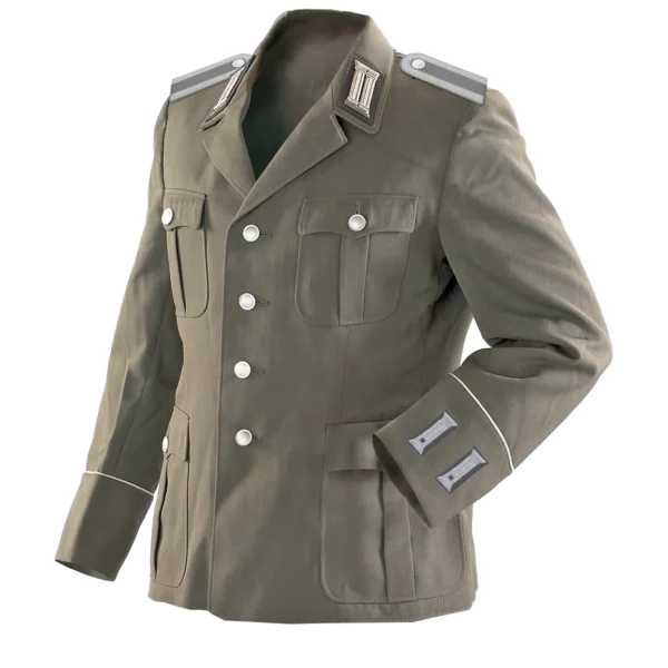 91055910-4 Chaqueta de lana de oficial de la Alemania Oriental