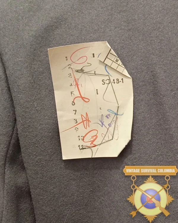 LANA 5 Chaqueta de lana de oficial de la Alemania Oriental