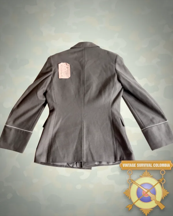 LANA 7 Chaqueta de lana de oficial de la Alemania Oriental