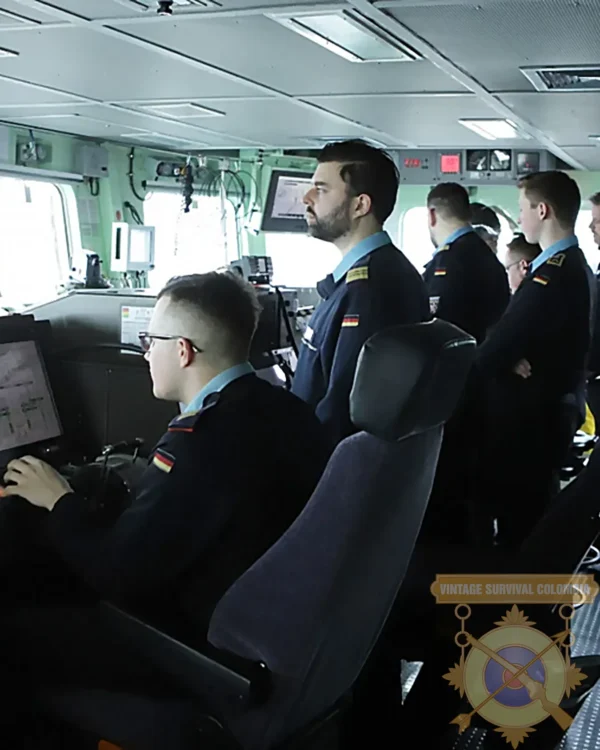 11 Chaqueta de la naval alemana Deutsche Marine