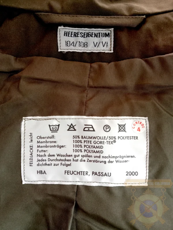 Parkas impermeables Kaz.75 austriacas