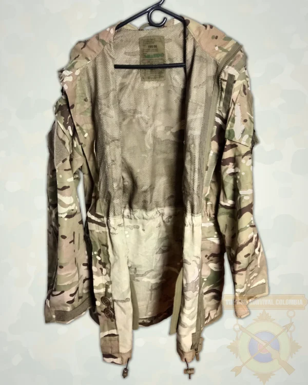 14 Chaqueta smock de camuflaje MTP inglesa