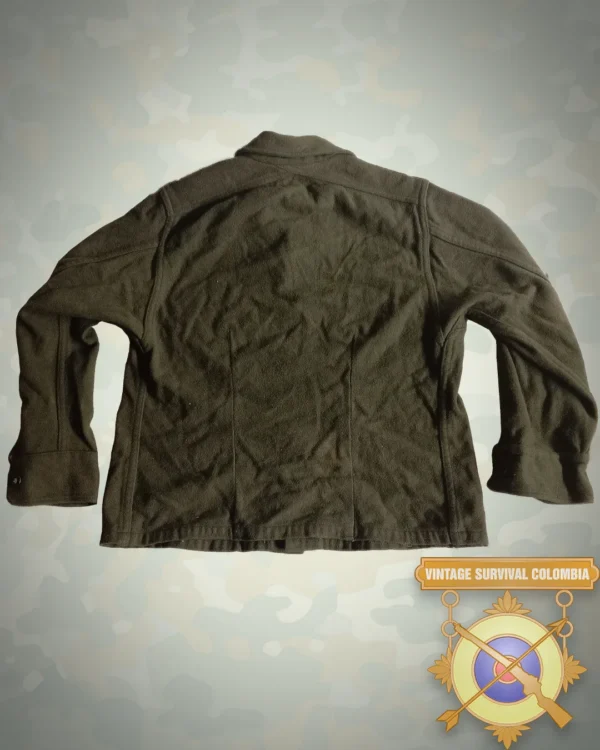 Camisa de lana americana de la Guerra de Vietnam