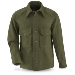 Camisa de lana americana de la Guerra de Vietnam