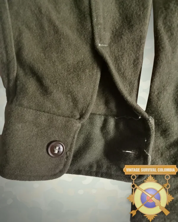 Camisa de lana americana de la Guerra de Vietnam