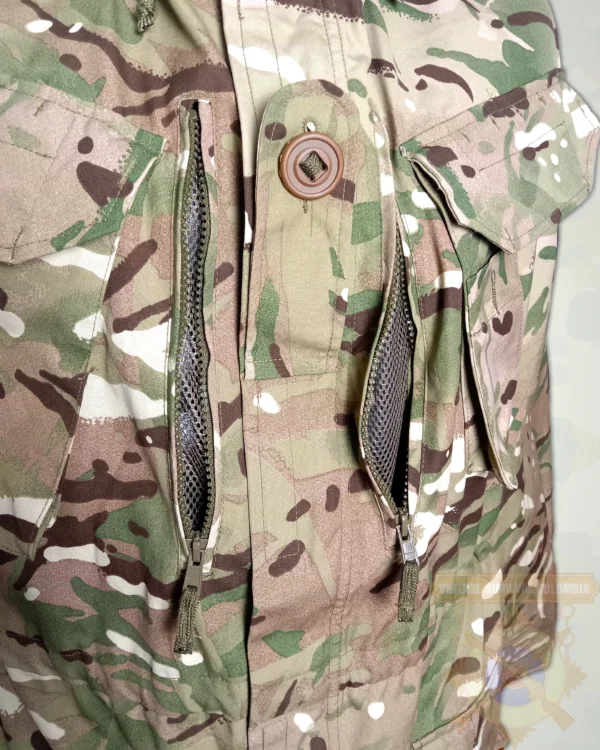6 Chaqueta smock de camuflaje MTP inglesa