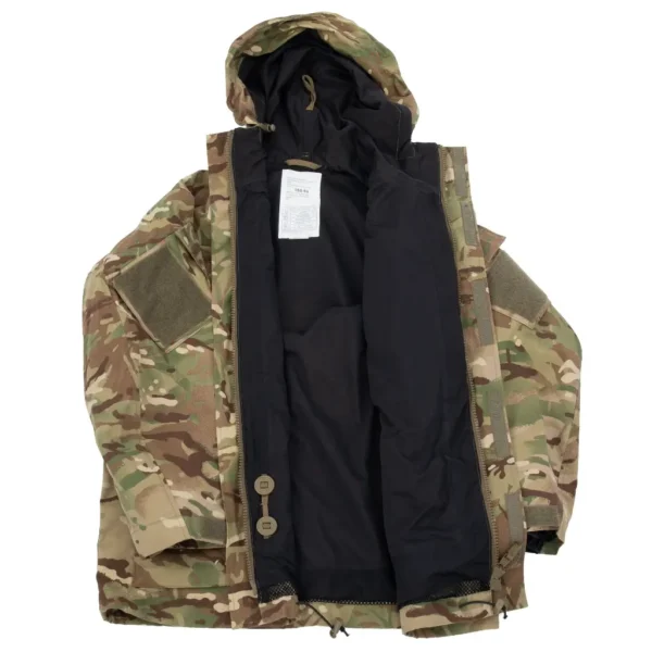 67236 Liner Detail Chaqueta smock impermeable inglesa de camuflaje MTP