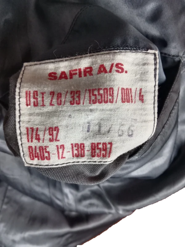 Abrigo alemán de lana de 1966