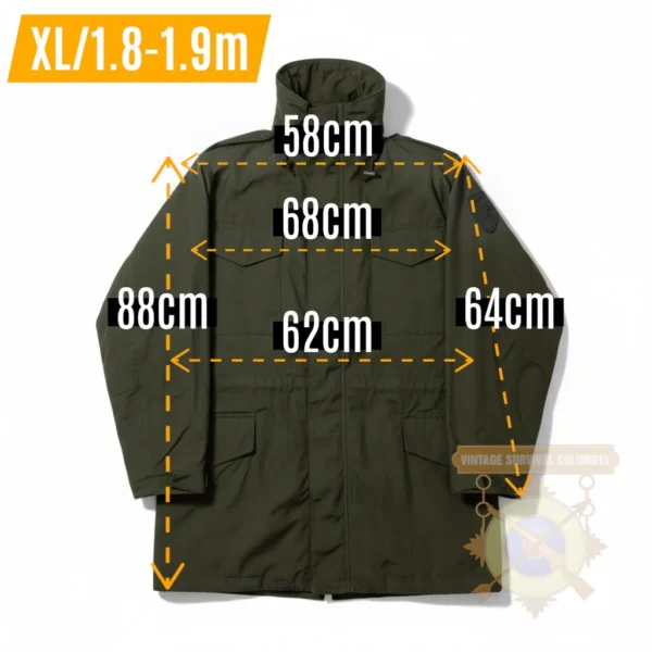 Parkas impermeables de Goretex del uniforme Kaz.75 austriacas