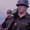 Camisa de lana americana de la Guerra de Vietnam