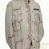 Chaqueta M-65 de camuflaje tricolor desértico de la Décima División de Infantería de Montaña.
