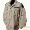 Chaqueta M-65 de camuflaje tricolor desértico de la Décima División de Infantería de Montaña.