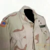 Chaqueta M-65 de camuflaje tricolor desértico de la Décima División de Infantería de Montaña.