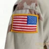 Chaqueta M-65 de camuflaje tricolor desértico de la Décima División de Infantería de Montaña.