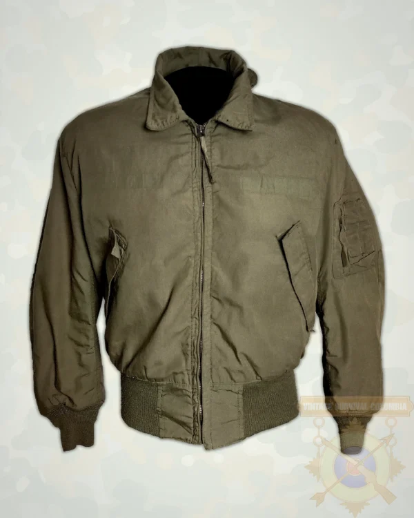 Chaqueta de piloto de alta resistencia al fuego para clima frío de 1980