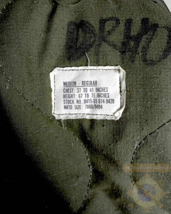 Chaqueta de piloto de alta resistencia al fuego para clima frío de 1980