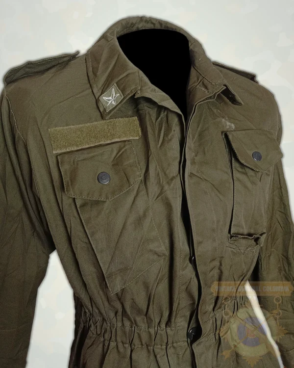 3 Chaqueta italiana del uniforme Roma-85 de tres bolsillos