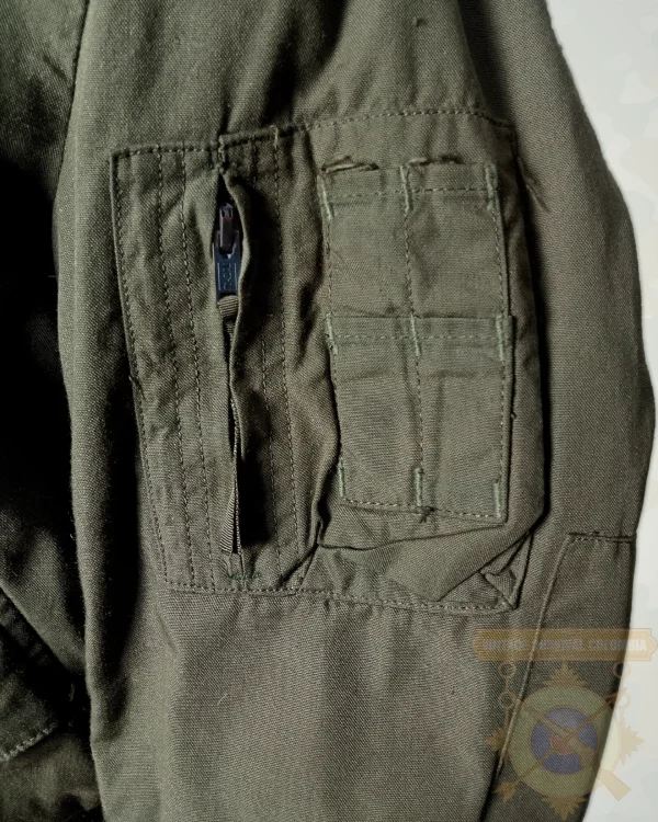 Chaqueta de piloto de alta resistencia al fuego para clima frío de 1980