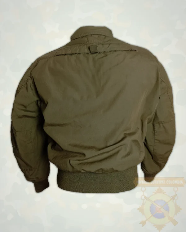 Chaqueta de piloto de alta resistencia al fuego para clima frío de 1980