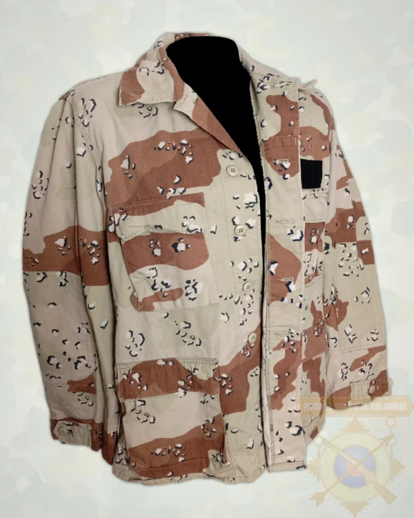 7 Chaqueta de los Estados Unidos de camuflaje desértico "Chispas de chocolate"
