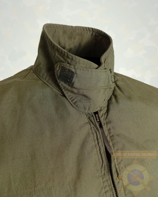 Chaqueta de piloto de alta resistencia al fuego para clima frío de 1980