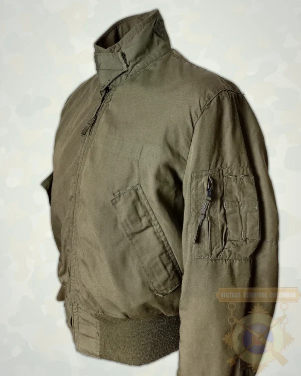 Chaqueta de piloto de alta resistencia al fuego para clima frío de 1980