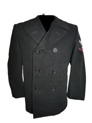 Abrigo peacoat de lana de la naval de los Estados Unidos de 2010