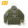 M65 1972 MEASUREMENTS Chaqueta M-65 de Estados Unidos de 1972 hecha por John Ownbey INC.