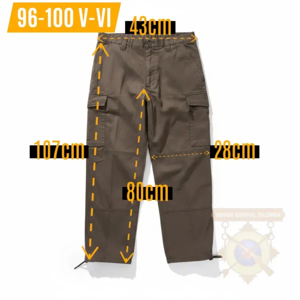 KAZ03 PANTS 96100 V VI (1) Pantalones austriacos KAZ.03